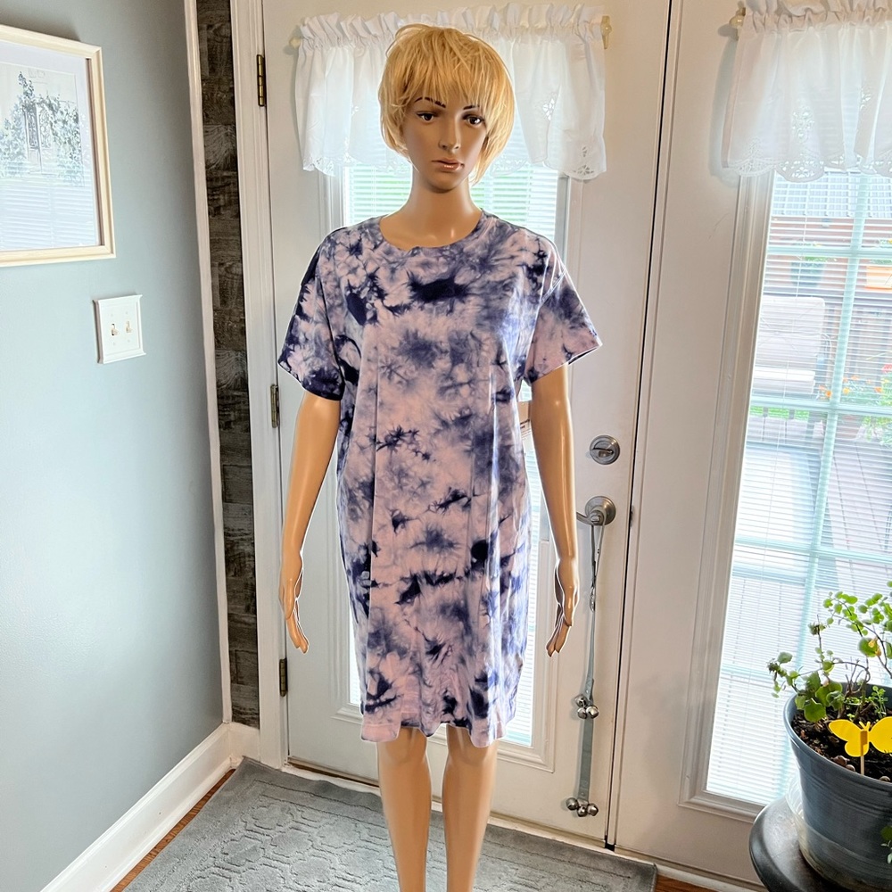 Old Navy Specially Dyed Shift Dress SZ SM NWT‎
